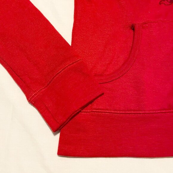 Exco Y2K Boys Size Medium Zip Up Hoodie Sweater Red - Picture 7 of 16